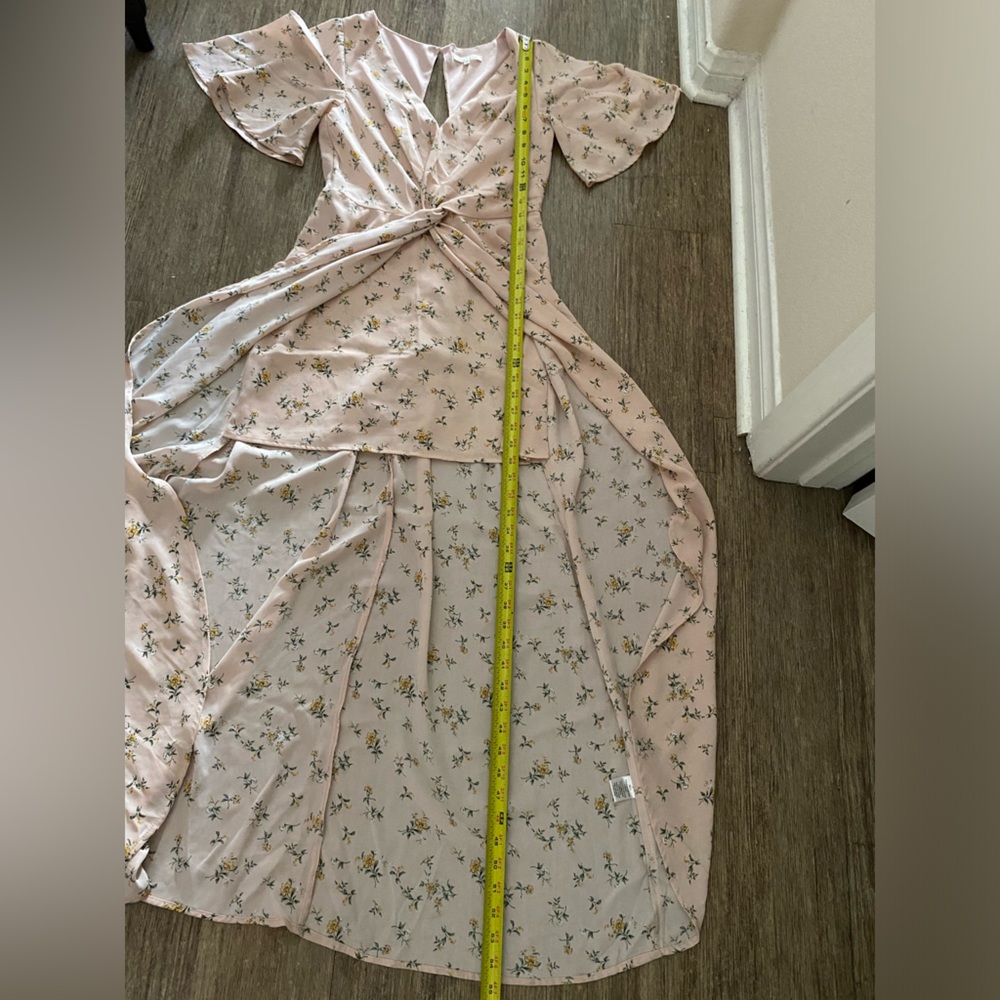 Flowy high low dress